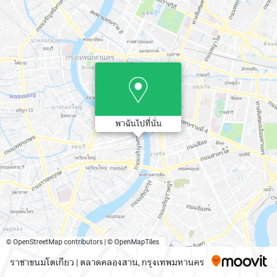 ราชาขนมโตเกียว | ตลาดคลองสาน แผนที่