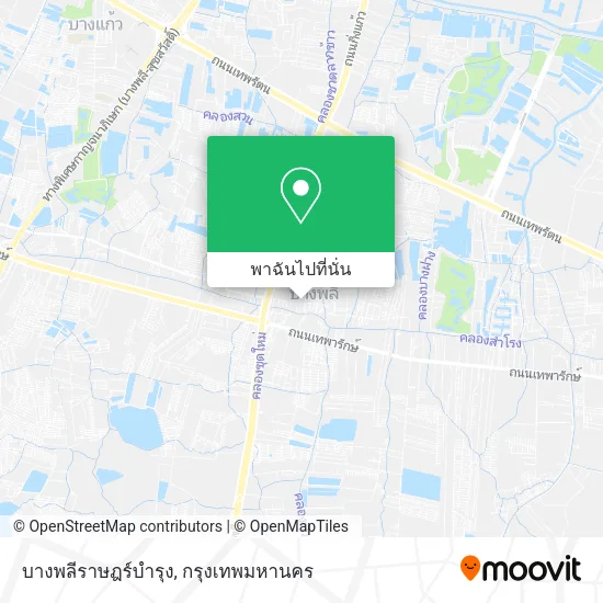 บางพลีราษฎร์บำรุง แผนที่