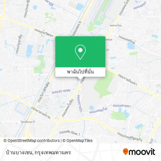 บ้านบางเขน แผนที่