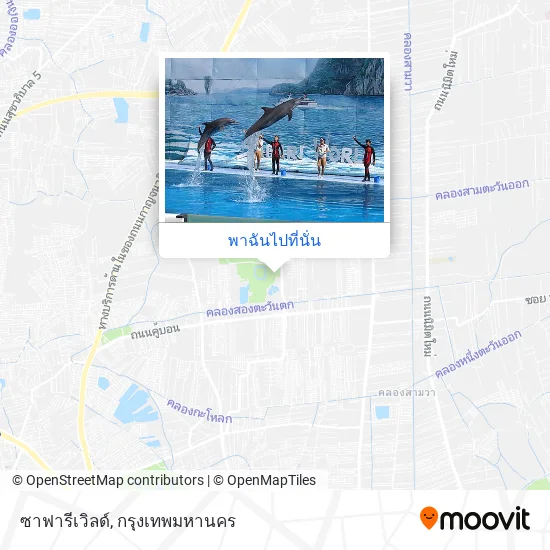 ซาฟารีเวิลด์ แผนที่