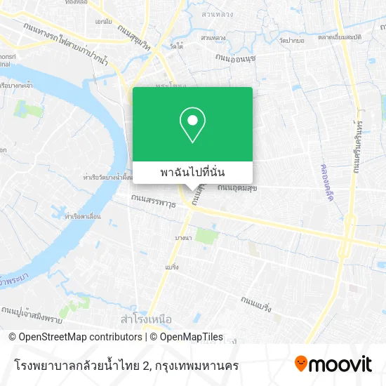 โรงพยาบาลกล้วยน้ำไทย 2 แผนที่