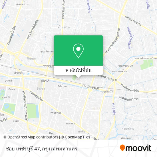 ซอย เพชรบุรี 47 แผนที่