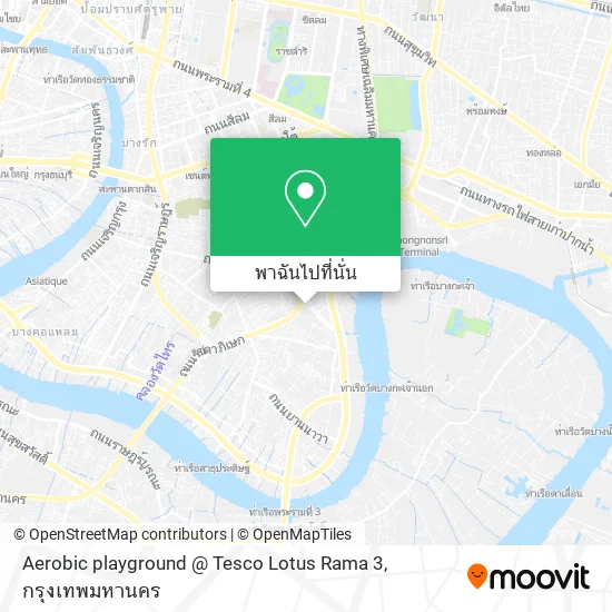 Aerobic playground @ Tesco Lotus Rama 3 แผนที่