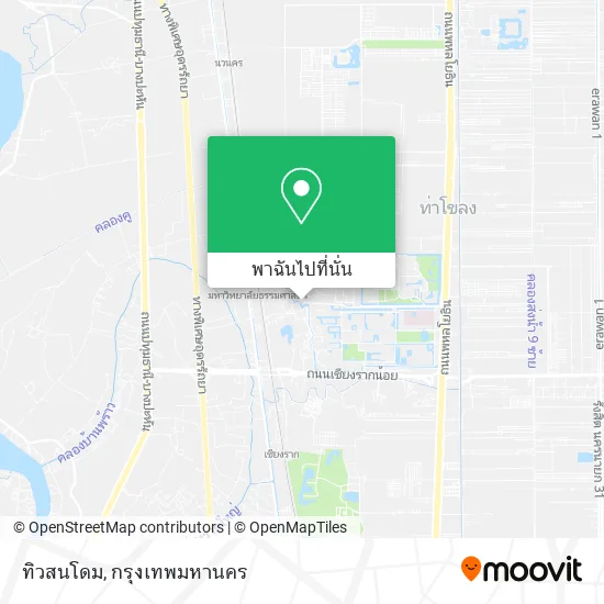 ทิวสนโดม แผนที่
