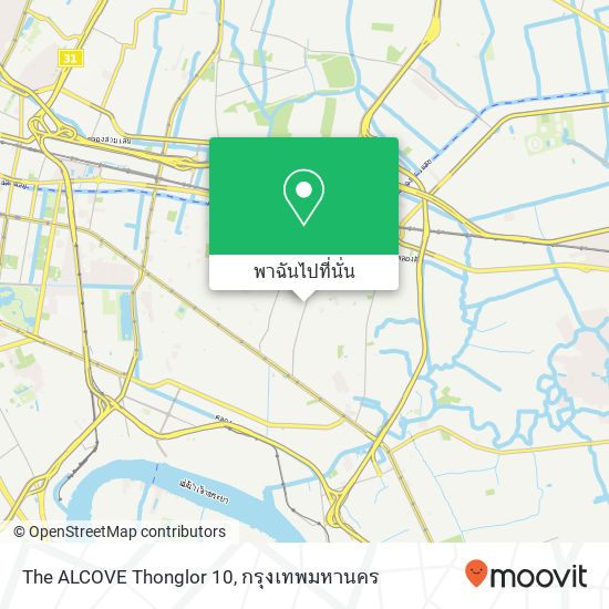 The ALCOVE Thonglor 10 แผนที่