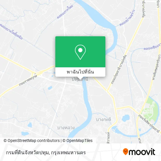 กรมที่ดินจังหวัดปทุม แผนที่