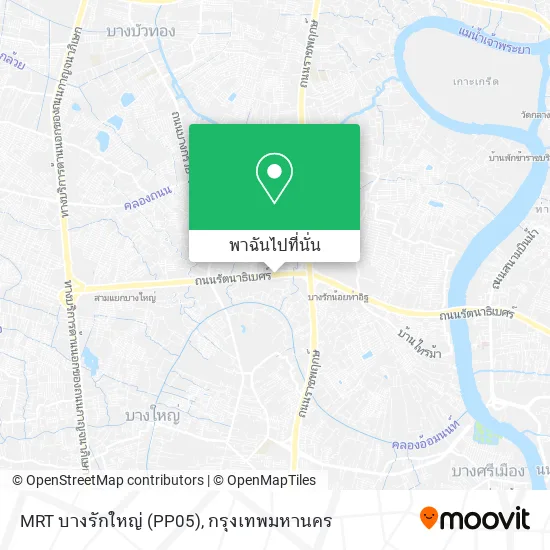 MRT บางรักใหญ่ (PP05) แผนที่