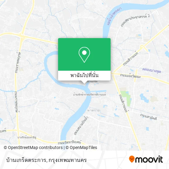 บ้านเกร็ดตระการ แผนที่