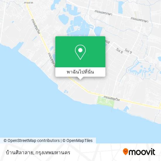 บ้านศิลาลาย แผนที่