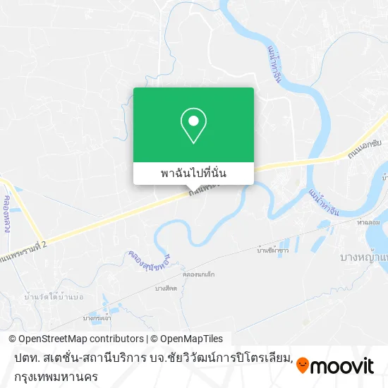 ปตท. สเตชั่น-สถานีบริการ บจ.ชัยวิวัฒน์การปิโตรเลียม แผนที่