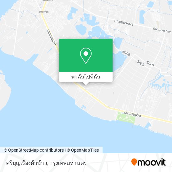 ศรีบุญเรืองค้าข้าว แผนที่