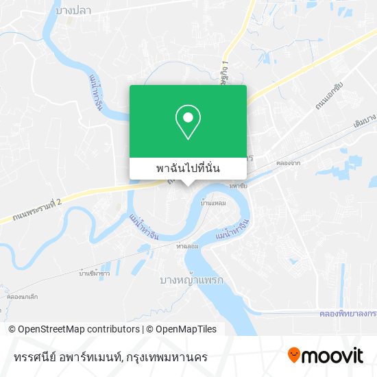 ทรรศนีย์ อพาร์ทเมนท์ แผนที่