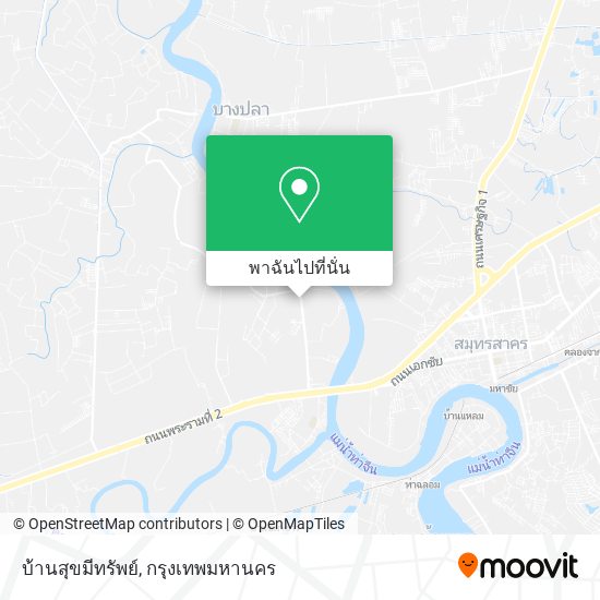 บ้านสุขมีทรัพย์ แผนที่