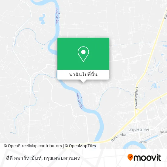 ดีดี อพาร์ทเม้นท์ แผนที่