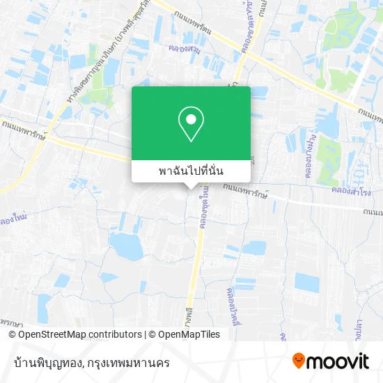 บ้านพิบุญทอง แผนที่