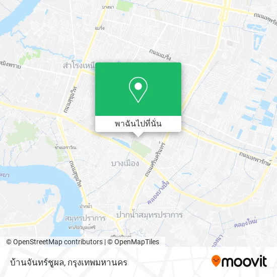 บ้านจันทร์ชูผล แผนที่