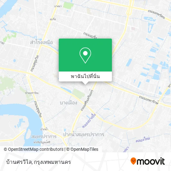 บ้านศรวิไล แผนที่