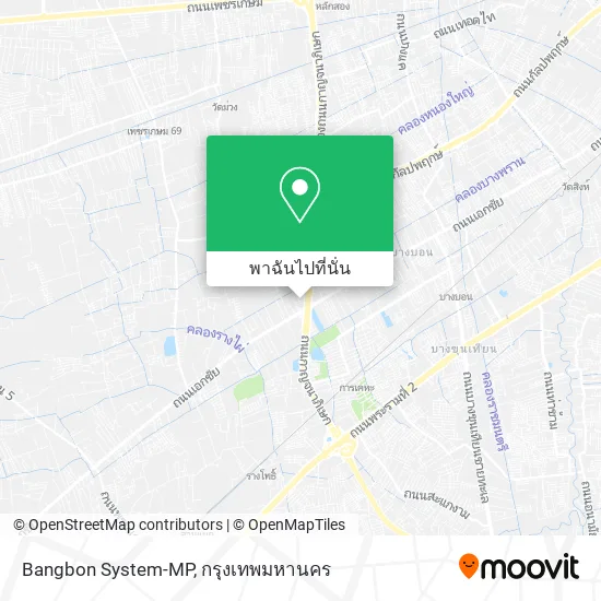 Bangbon System-MP แผนที่