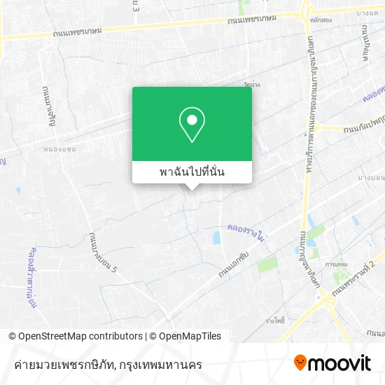 ค่ายมวยเพชรกษิภัท แผนที่