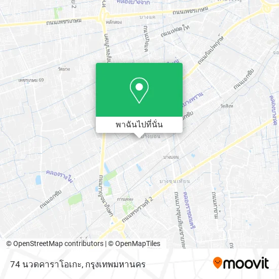 74 นวดคาราโอเกะ แผนที่