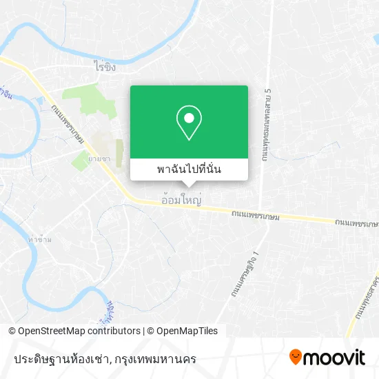 ประดิษฐานห้องเช่า แผนที่