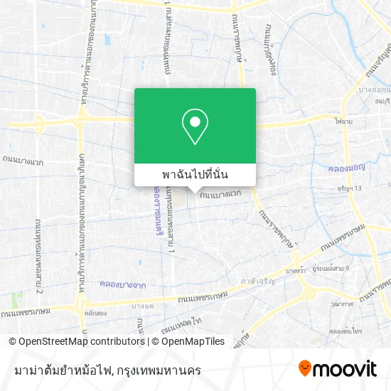 มาม่าต้มยําหม้อไฟ แผนที่