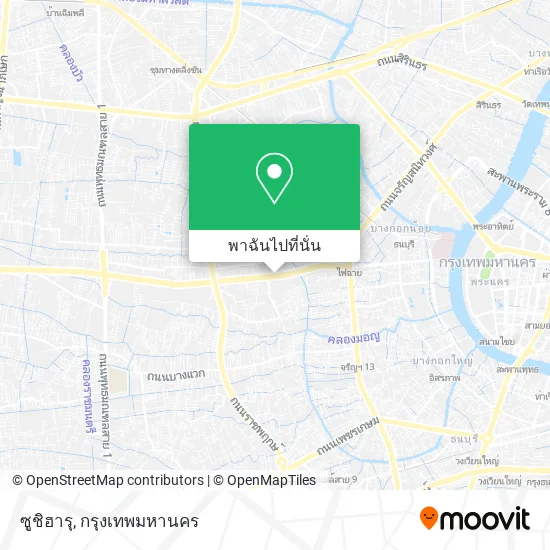ซูชิฮารุ แผนที่