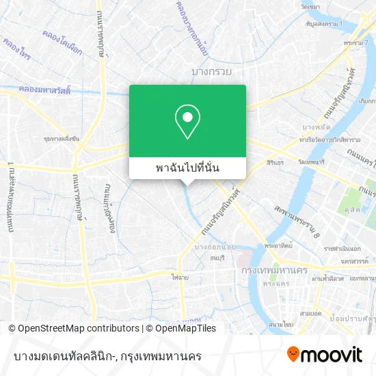 บางมดเดนทัลคลินิก- แผนที่