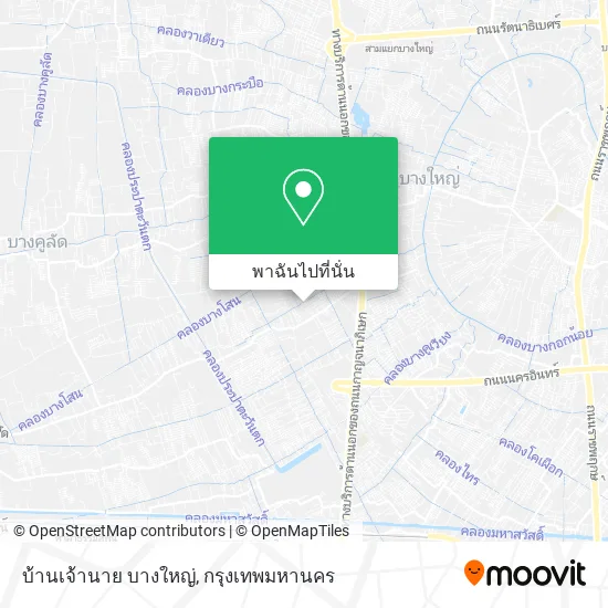 บ้านเจ้านาย บางใหญ่ แผนที่