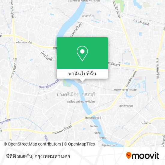 พีทีที สเตชั่น แผนที่