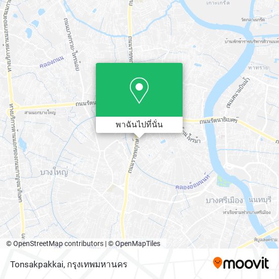 Tonsakpakkai แผนที่