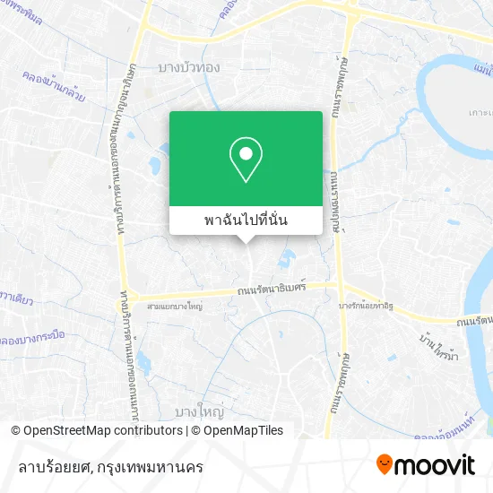 ลาบร้อยยศ แผนที่