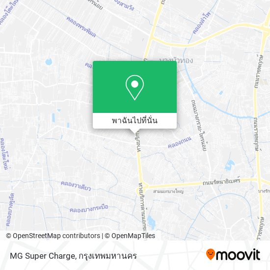 MG Super Charge แผนที่