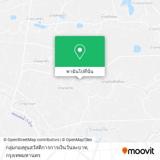 กลุ่มกองทุนสวัสดิการการเงินวันละบาท แผนที่