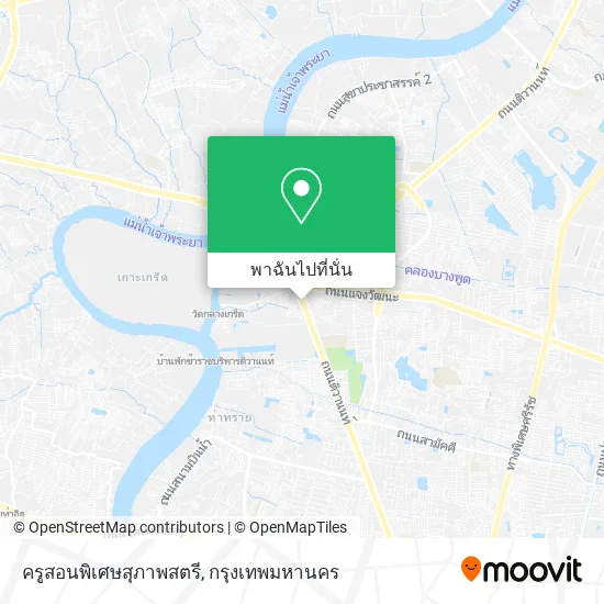 ครูสอนพิเศษสุภาพสตรี แผนที่