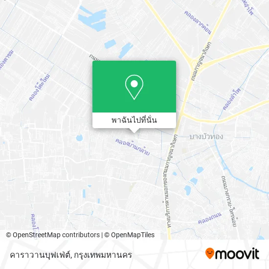 คาราวานบุฟเฟ่ต์ แผนที่