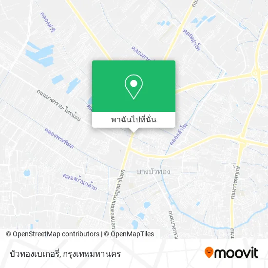 บัวทองเบเกอรี่ แผนที่
