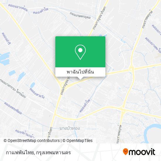 กาแฟพันไทย แผนที่