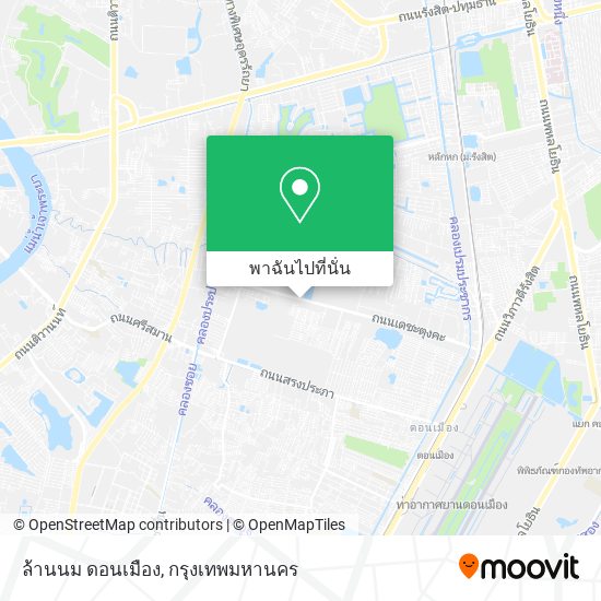ล้านนม ดอนเมือง แผนที่