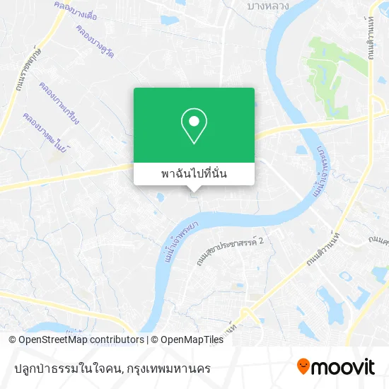 ปลูกป่าธรรมในใจคน แผนที่