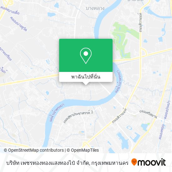 บริษัท เพชรทองทองแสงทองไป๋ จํากัด แผนที่