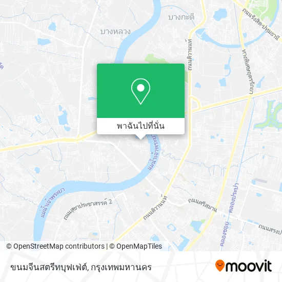 ขนมจีนสตรีทบุฟเฟ่ต์ แผนที่