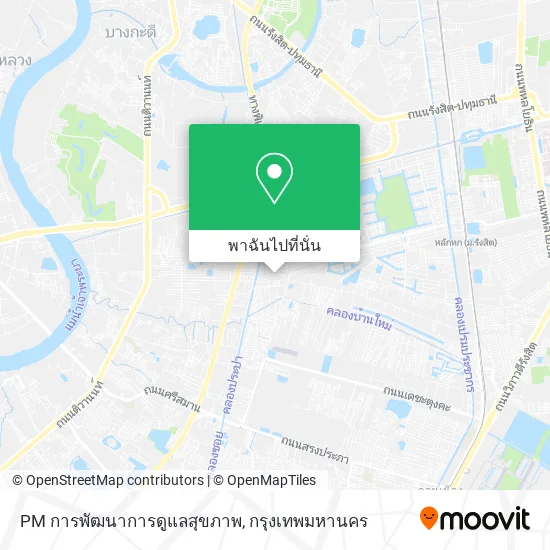 PM การพัฒนาการดูแลสุขภาพ แผนที่
