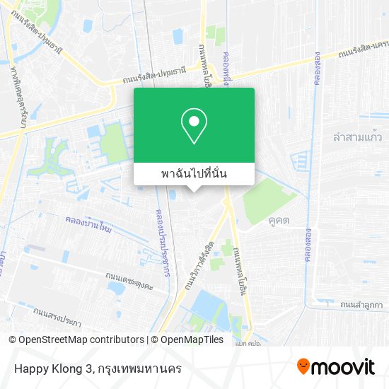 Happy Klong 3 แผนที่