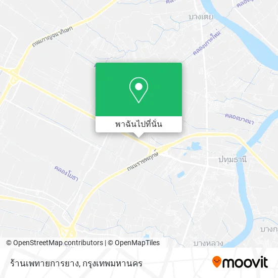 ร้านเพทายการยาง แผนที่