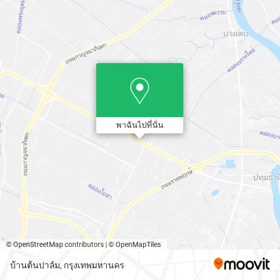 บ้านต้นปาล์ม แผนที่