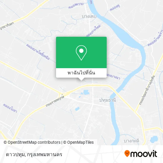 ดาวปทุม แผนที่