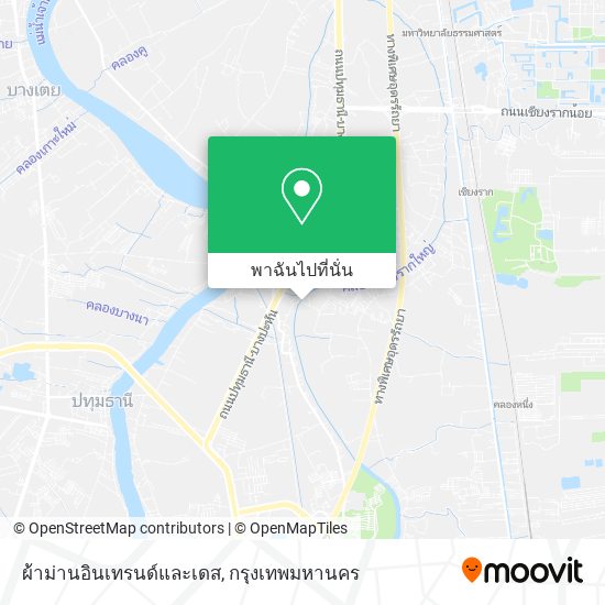 ผ้าม่านอินเทรนด์และเดส แผนที่