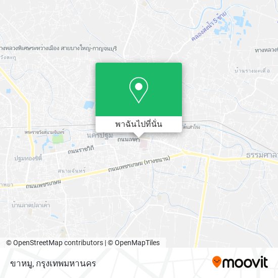 ขาหมู แผนที่