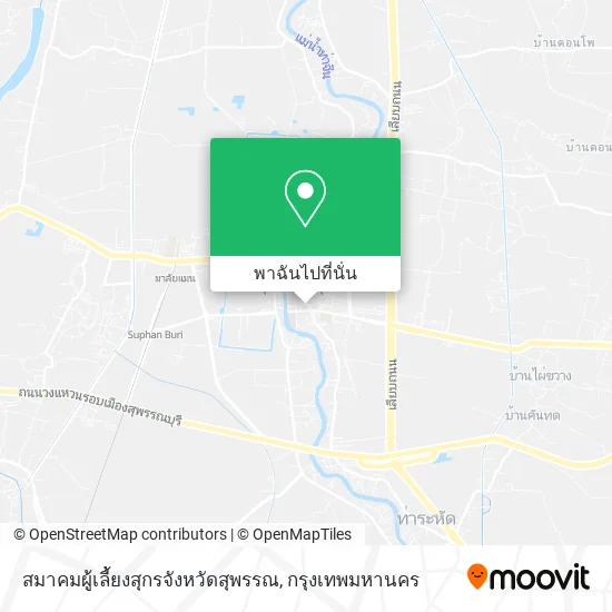 สมาคมผู้เลี้ยงสุกรจังหวัดสุพรรณ แผนที่